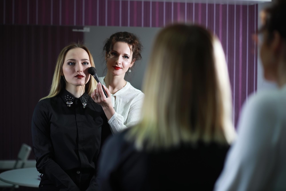 Headshot Touch-Ups and Makeup